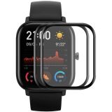 Комплект защитных пленок HAT PRINCE 3D Screen Protector для Xiaomi Amazfit GTS 4 - Black: фото 1 из 8