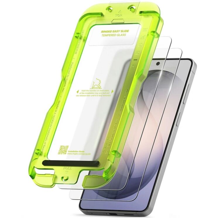 Комплект защитных стекол (2шт) Ringke Easy Slide Tempered Glass для Samsung Galaxy S26 Plus (S947) 8800328815360: фото 2 из 16