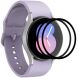 Комплект защитных стекол ENKAY 9H Watch Glass для Samsung Galaxy Watch 5 (40mm) - Black (3031127B). Фото 1 из 8