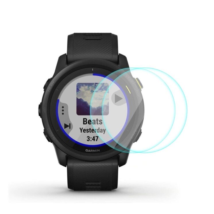 Комплект защитных стекол HAT PRINCE 0.2mm Arc Edge Glass для Garmin Forerunner 745: фото 1 из 8