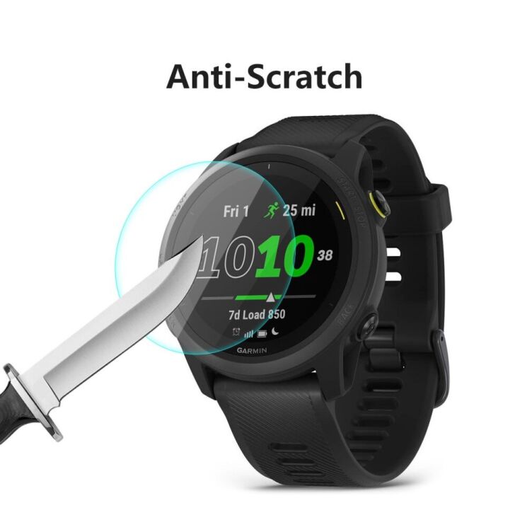 Комплект защитных стекол HAT PRINCE 0.2mm Arc Edge Glass для Garmin Forerunner 745: фото 6 из 8