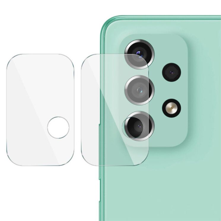 Комплект защитных стекол на камеру IMAK Camera Lens Protector для Samsung Galaxy A73 / A53 / A33: фото 1 из 11