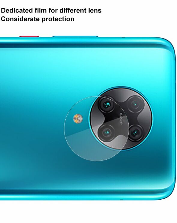 Комплект защитных стекол на камеру IMAK Camera Lens Protector для Xiaomi Poco F2 Pro / Redmi K30 Pro : фото 7 из 12