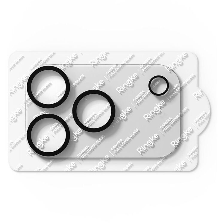 Комплект защитных стекол Ringke Camera Full Cover Glass для iPhone 17 Pro (8800328812352) - Black (422705B) Комплект защитных стекол Ringke Camera Full Cover Glass для iPhone 17 Pro (8800328812352) - Black: фото 2 из 11