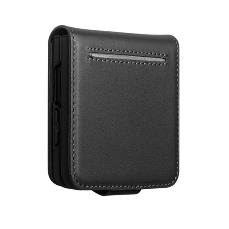 Кожаный чехол QIALINO Wallet Case (FF) для Samsung Galaxy Flip 8 - Black (423535B) Кожаный чехол QIALINO Wallet Case (FF) для Samsung Galaxy Flip 8 - Black: фото 4 из 11