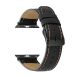 Шкіряний ремінець Deexe Leather Strap для Apple Watch 46 / 45 / 44 / SE 44 / 42 (Series 1-3) / Ultra / Ultra 2 - Black (251349B). Фото 2 з 5
