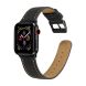 Шкіряний ремінець Deexe Leather Strap для Apple Watch 46 / 45 / 44 / SE 44 / 42 (Series 1-3) / Ultra / Ultra 2 - Black (251349B). Фото 4 з 5