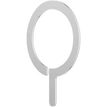 Магнитное кольцо Deexe Mag Slim - Silver: фото 1 из 9