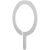 Магнитное кольцо Deexe Mag Slim - Silver: фото 1 из 9