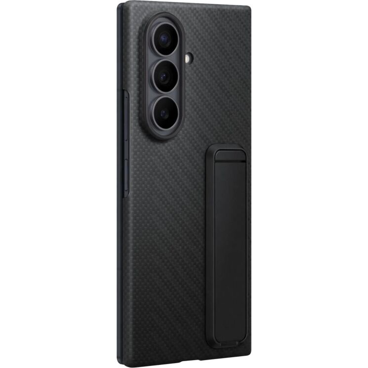 Оригинальный чехол Carbon Standing Case для Samsung Galaxy Fold 8 Ultra (EF-XF976SBEGUA) - Black: фото 2 из 7