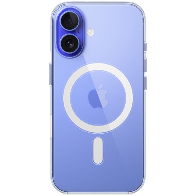 Оригинальный чехол Clear Case with MagSafe для Apple iPhone 16 (MA6A4) - Transparent: фото 3 из 5