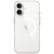 Оригинальный чехол Clear Case with MagSafe для Apple iPhone 16 (MA6A4) - Transparent (366434T). Фото 5 из 5