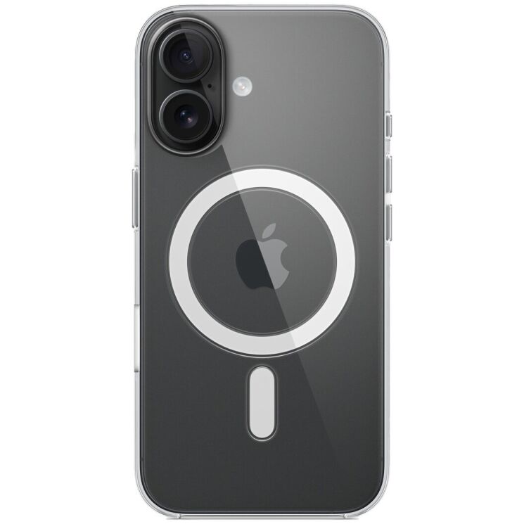 Оригинальный чехол Clear Case with MagSafe для Apple iPhone 16 (MA6A4) - Transparent: фото 1 из 5