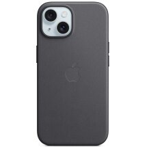 Оригинальный чехол FineWoven MagSafe для Apple iPhone 15 (MT393) - Black: фото 1 из 4
