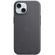 Оригинальный чехол FineWoven MagSafe для Apple iPhone 15 (MT393) - Black (339993B). Фото 1 из 4