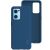 Оригинальный чехол Silicone Case для OPPO Find X5 Lite - Blue: фото 1 из 5