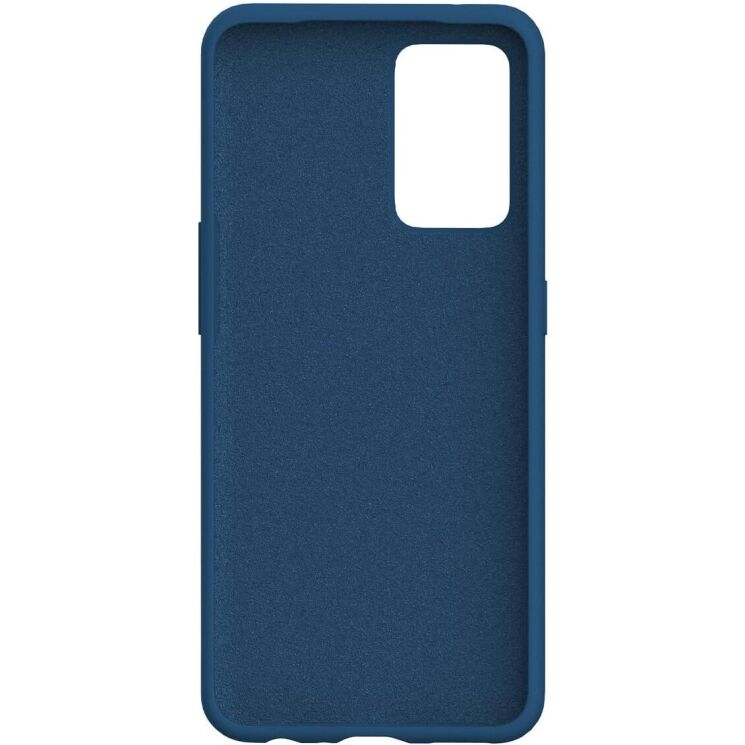 Оригинальный чехол Silicone Case для OPPO Find X5 Lite - Blue: фото 3 из 5