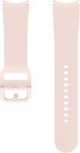 Оригинальный ремешок Sport Band (Size M/L) для Samsung Galaxy Watch 4 / 4 Classic / 5 / 5 Pro / 6 / 6 Classic / 7 / FE (ET-SFR91LZEGRU) - Pink Gold: фото 1 из 3