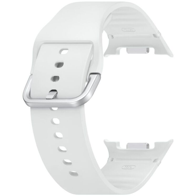 Оригінальний ремінець Sport (M/L) для Samsung Galaxy Watch 8 (40/44mm) / 8 Classic (ET-SNL33LWEGEU) - White: фото 3 з 3