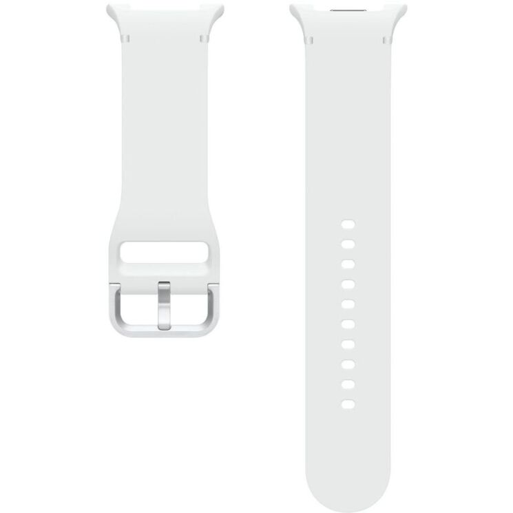 Оригінальний ремінець Sport (M/L) для Samsung Galaxy Watch 8 (40/44mm) / 8 Classic (ET-SNL33LWEGEU) - White: фото 1 з 3