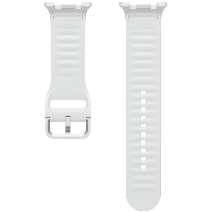 Оригінальний ремінець Sport (M/L) для Samsung Galaxy Watch 8 (40/44mm) / 8 Classic (ET-SNL33LWEGEU) - White: фото 2 з 3