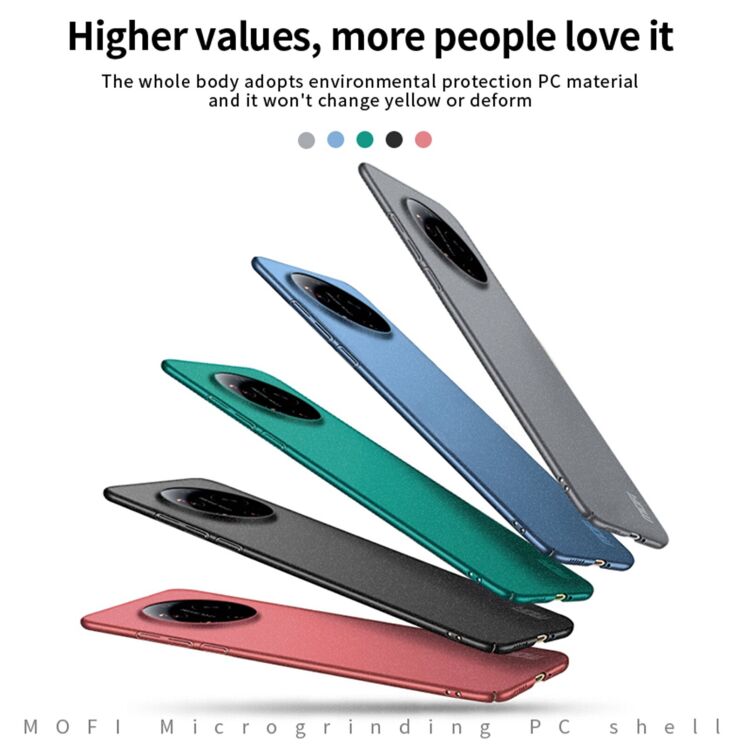 Пластиковий чохол MOFI Matte Series для Xiaomi 17 Ultra - Black: фото 3 з 9