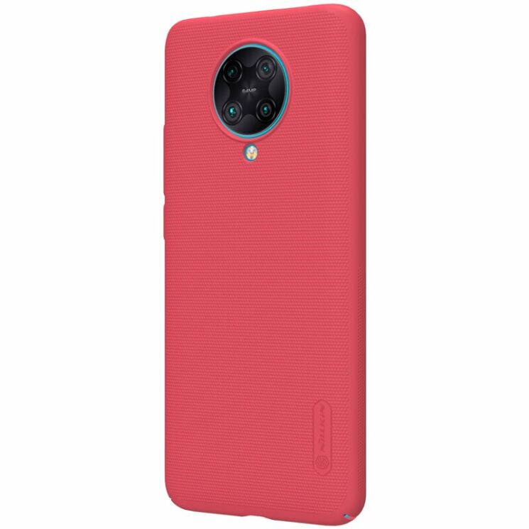 Пластиковый чехол NILLKIN Frosted Shield для Xiaomi Poco F2 Pro / Redmi K30 Pro - Red: фото 3 из 19