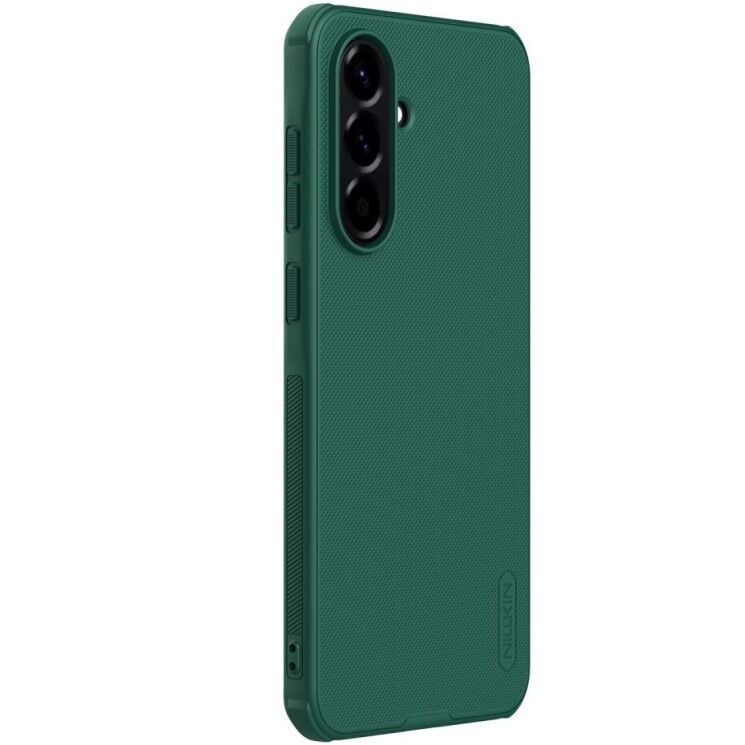 Пластиковый чехол NILLKIN Frosted Shield Pro для Samsung Galaxy A56 (A566) - Green: фото 2 из 10