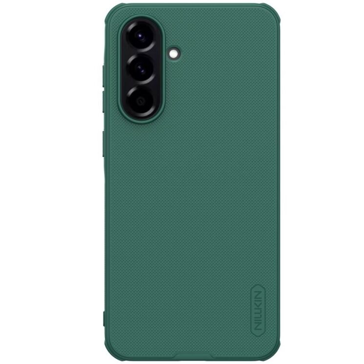 Пластиковый чехол NILLKIN Frosted Shield Pro для Samsung Galaxy A56 (A566) - Green: фото 1 из 10