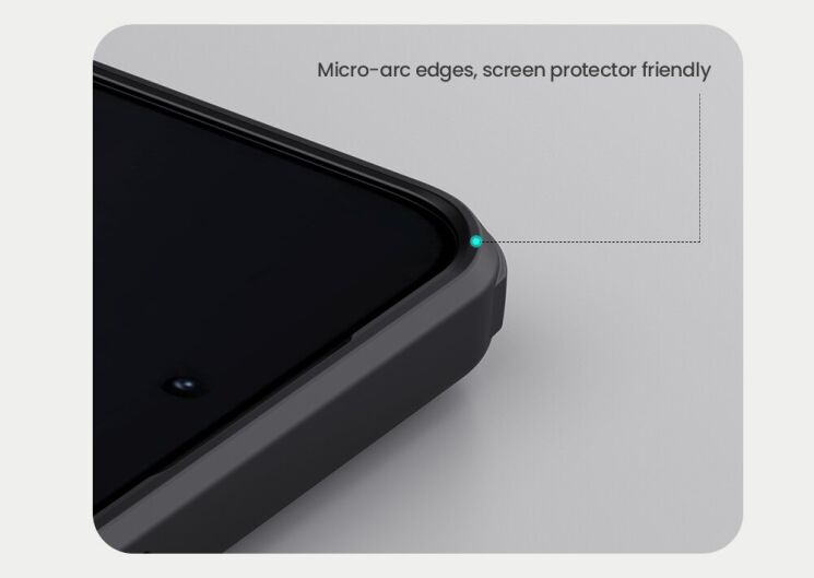 Защитный (PC+TPU) чехол NILLKIN Frosted Shield Pro для Xiaomi 15T - Black: фото 16 из 19