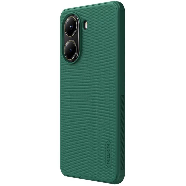 Пластиковый чехол NILLKIN Frosted Shield Pro для Xiaomi Poco X7 Pro - Green: фото 2 из 15