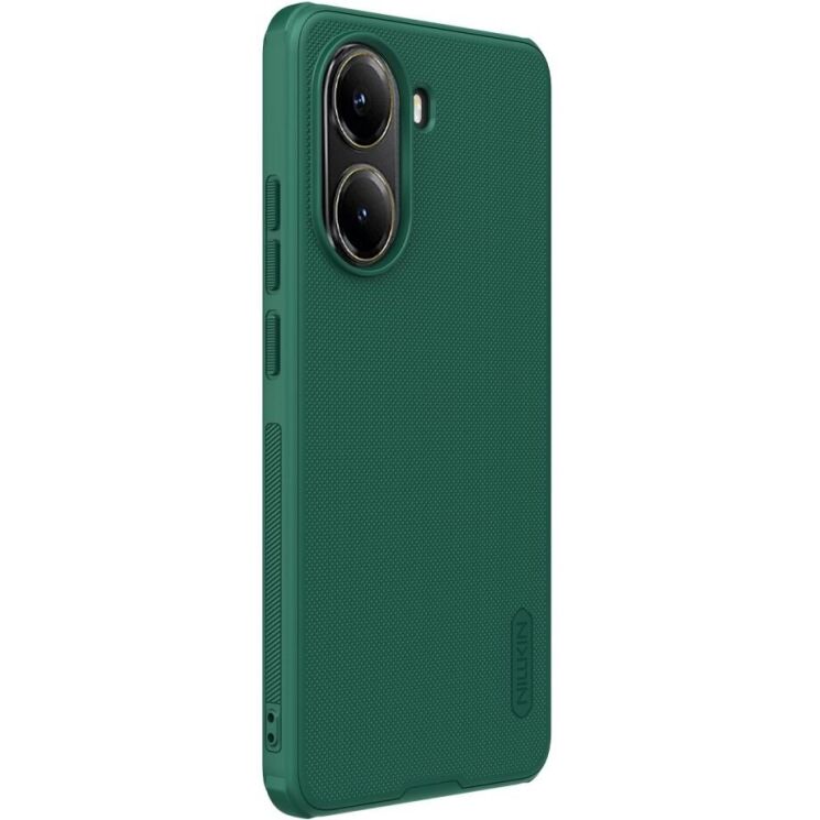 Пластиковый чехол NILLKIN Frosted Shield Pro для Xiaomi Poco X7 Pro - Green: фото 3 из 15