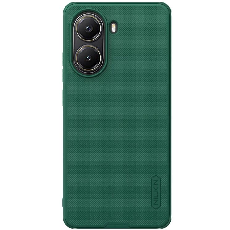 Пластиковый чехол NILLKIN Frosted Shield Pro для Xiaomi Poco X7 Pro - Green: фото 1 из 15