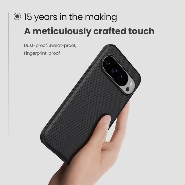 Пластиковий чохол NILLKIN Frosted Shield Pro Magnetic для Google Pixel 10 Pro XL - Green: фото 8 з 19