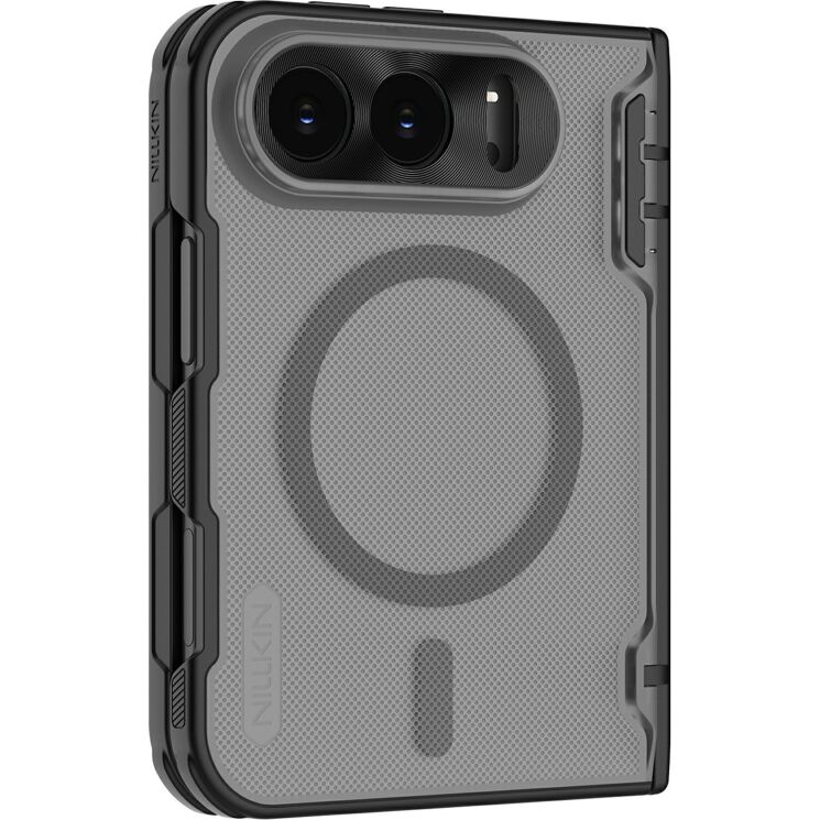 Пластиковый чехол NILLKIN Super Frosted Shield Pro (FF) для iPhone Duo - Transparent: фото 1 из 16