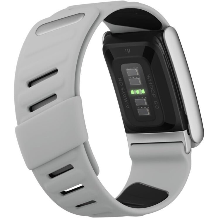 Ремінець ArmorStandart Silicone Tech для WHOOP MG / 5.0 - Grey: фото 2 з 5