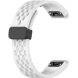 Ремінець Deexe Astra Strap для годинників Garmin з шириною кріплення QuickFit 20mm - White (270817W). Фото 2 з 9