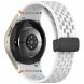 Ремешок Deexe Astra Strap для Samsung Galaxy Watch 4 / 4 Classic / 5 / 5 Pro / 6 / 6 Classic / 7 / FE - White (358122W). Фото 1 из 7