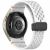 Ремешок Deexe Astra Strap для Samsung Galaxy Watch 4 / 4 Classic / 5 / 5 Pro / 6 / 6 Classic / 7 / FE - White: фото 1 из 7