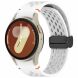 Ремешок Deexe Astra Strap для Samsung Galaxy Watch 4 / 4 Classic / 5 / 5 Pro / 6 / 6 Classic / 7 / FE - White (358122W). Фото 2 из 7