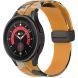 Ремінець Deexe Camo Silicone для Samsung Galaxy Watch 4 / 4 Classic / 5 / 5 Pro - Yellow (284643Y). Фото 4 з 6