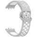 Ремешок Deexe Dot Color для Samsung Galaxy Fit 3 - Grey / White (349023HW). Фото 3 из 7