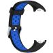 Ремешок Deexe Dot Color для Xiaomi Mi Smart Band 8 / 9 - Black / Blue (359412BL). Фото 4 из 9