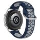 Ремешок Deexe Dual Color для Samsung Galaxy Watch 3 (45mm) - Dark Blue / Grey (235311N). Фото 4 из 5