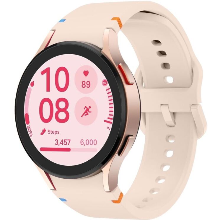 Ремешок Deexe Elino Strap для Samsung Galaxy Watch 4 / 5 / 6 / 7 / FE (40mm) - Pink: фото 2 из 6