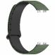 Ремешок Deexe Flexible Fit для Huawei Band 8 / 9 / 10 - Black / Green (328519BG). Фото 4 из 6
