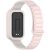 Ремешок Deexe Flexible Fit для Xiaomi Mi Smart Band 9 Active / Redmi Band 3 - Pink: фото 1 из 6