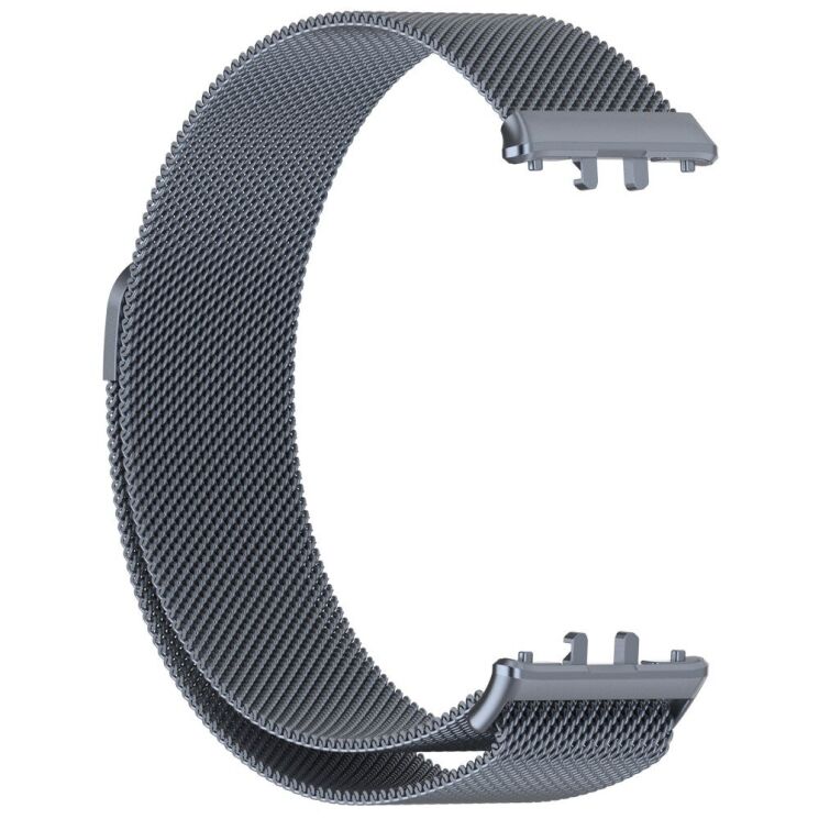Ремешок Deexe Milanese Loop для Samsung Galaxy Fit 3 - Grey: фото 3 из 7