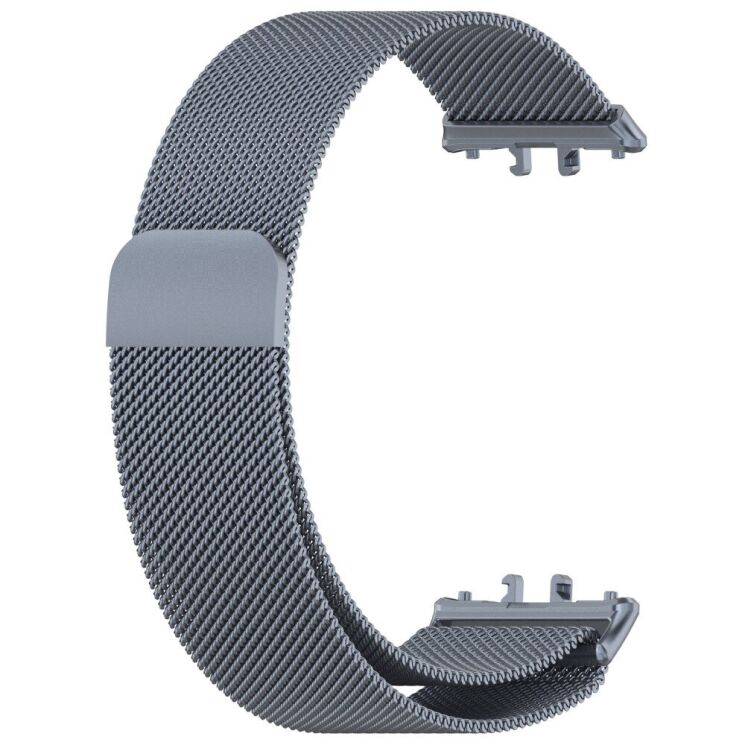 Ремешок Deexe Milanese Loop для Samsung Galaxy Fit 3 - Grey: фото 4 из 7