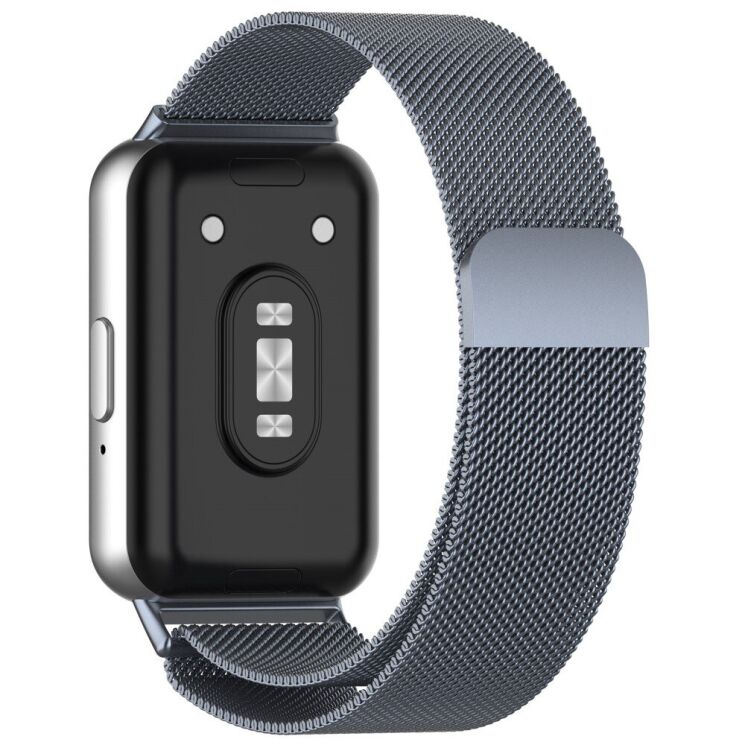 Ремешок Deexe Milanese Loop для Samsung Galaxy Fit 3 - Grey: фото 2 из 7